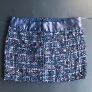 Abercrombie & Fitch Plaid Knit Skirt 00